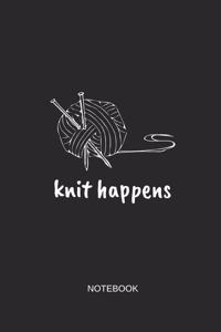Knit Happens Notebook