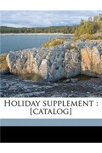 Holiday Supplement