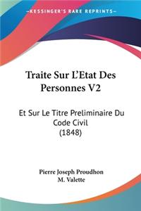 Traite Sur L'Etat Des Personnes V2
