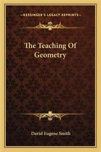 The Teaching Of Geometry
