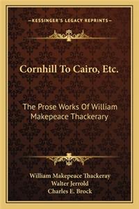 Cornhill to Cairo, Etc.