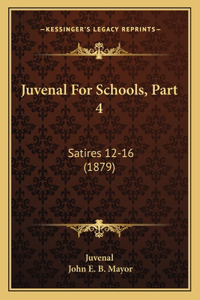 Juvenal For Schools, Part 4