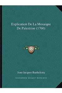 Explication De La Mosaique De Palestrine (1760)