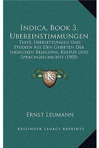 Indica, Book 3, Ubereinstimmungen