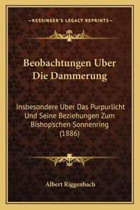 Beobachtungen Uber Die Dammerung