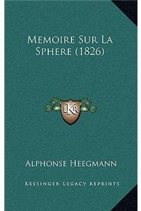 Memoire Sur La Sphere (1826)