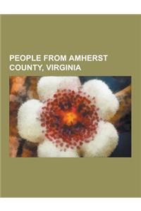 People from Amherst County, Virginia