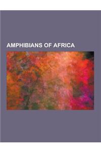 Amphibians of Africa: African Bullfrog, African Clawed Frog, African Dwarf Frog, African Foam-Nest Tree Frog, African Red Toad, Amietia Amie