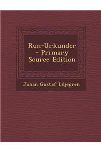 Run-Urkunder