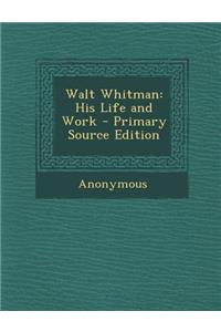 Walt Whitman