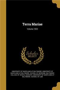 Terra Mariae; Volume 1922