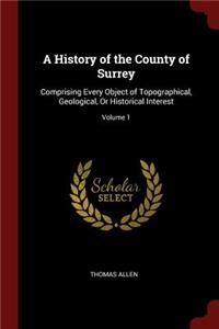 A History of the County of Surrey