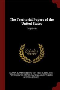 The Territorial Papers of the United States