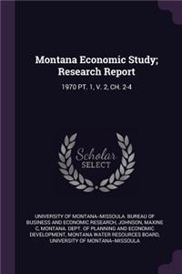 Montana Economic Study; Research Report