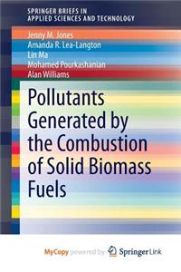 Pollutants Generated by the Combustion of Solid Biomass Fuels