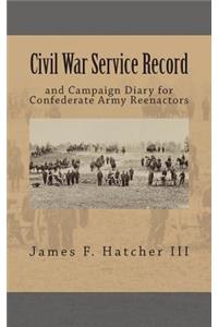 Civil War Service Record