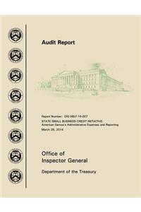 State Small Business Credit Initiative