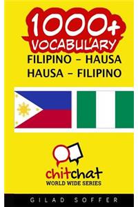 1000+ Filipino - Hausa Hausa - Filipino Vocabulary