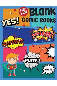 Blank Comic Book For Kids
