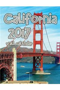 California 2017 Wall Calendar (UK Edition)