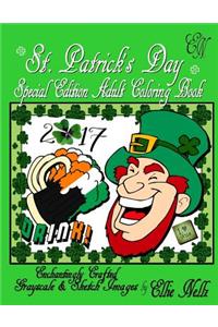St. Patrick's Day Special Editon Adult Coloring Book