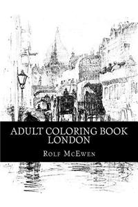 Adult Coloring Book - London