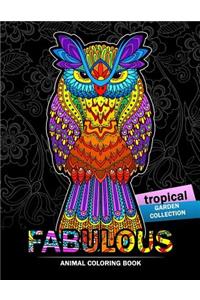 Fabulous Animals Coloring Book