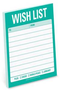 Knock Knock Wish List Sticky Note