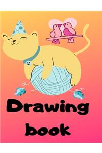 Drawing book; Drawing book for kids 3-8 years old 120 white paper for drawing boys, girls, teens, kids, kindergarten(8.5*11)