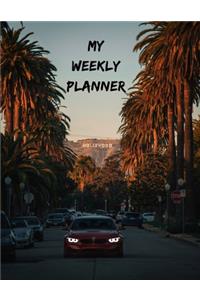 BMW M5 Competition Undated Quarterly Planner for Men