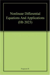 Nonlinear Differential Equations And Applications (Hb 2023)