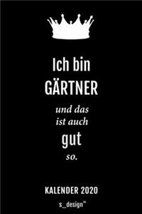 Kalender 2020 für Gärtner