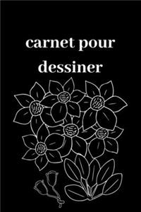 carnet pour dessiner