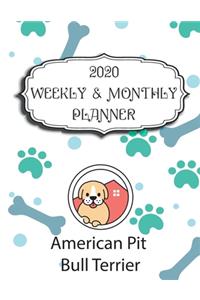 2020 American Pit Bull Terrier Planner