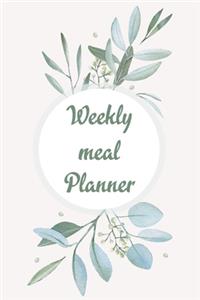 Weekly meal planner