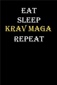 Eat, Sleep, Krav Maga, Repeat Journal