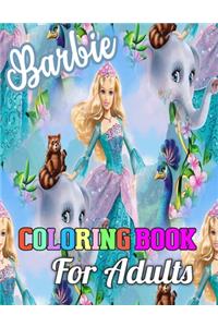 Barbie Coloring Book for Adults
