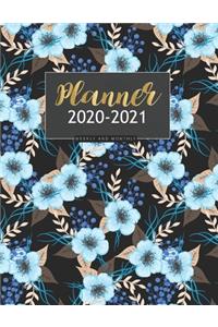 Weekly and Monthly Planner 2020 2021
