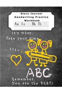 Story Journal Handwriting Practice Workbook