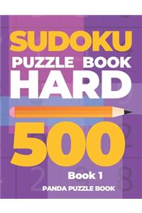 Sudoku Puzzle Book Hard 500 - Book 1