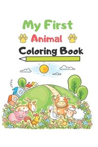 My first Animal Coloring Book