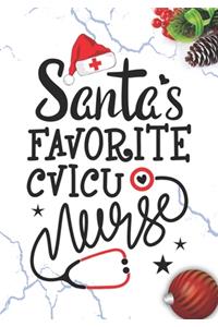 Santa's Favorite CVICU Nurse
