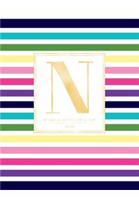 Weekly & Monthly Planner 2020 N