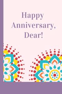 Happy Anniversary Dear