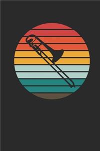 Trombone Retro Circle
