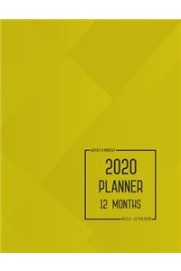 Planner 2020 12 Months
