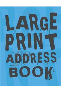 Large Print Address Book