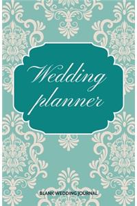 Wedding Planner Small Size Blank Journal-Wedding Planner&To-Do List-5.5