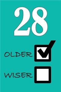 28 Older Wiser