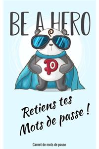 Carnet de mots de passe Retiens tes Mots de passe